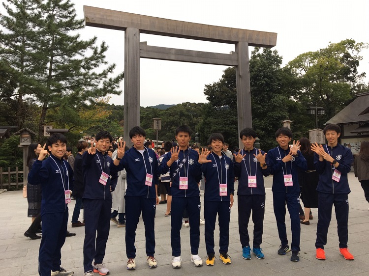 全日本大学駅伝 出場選手8名 全日本大学駅伝